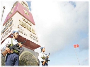 チュオンサー群島の領有権標識